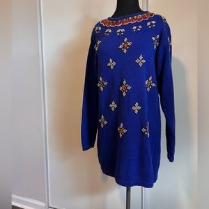 Vintage Victoria Harbour sweater dress, medium.
